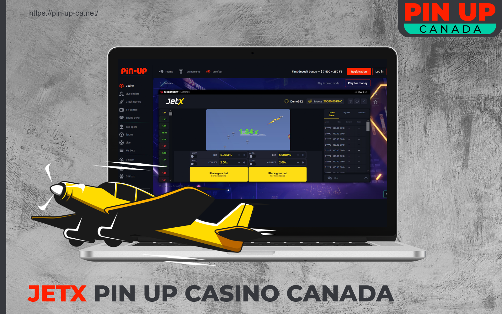 Pin Up JetX has gained popularity in Canada due to its combination of risk and potential reward